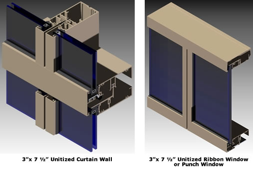 (AGC-UCW) Unitized Glazed Wall Systems